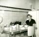 Eva in her kitchen 1960 Eva in her kitchen 1960
