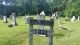 Scotch Covenanter Cemetery sign Scotch Covenanter Cemetery sign