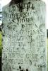 Macedonia Church Cemetery, Edward Robinson headstone Macedonia Church Cemetery, Edward Robinson headstone