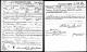 Crapster, Russell WWI draft registration card