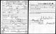 Wunnenberg, Villars WWI draft registration card
